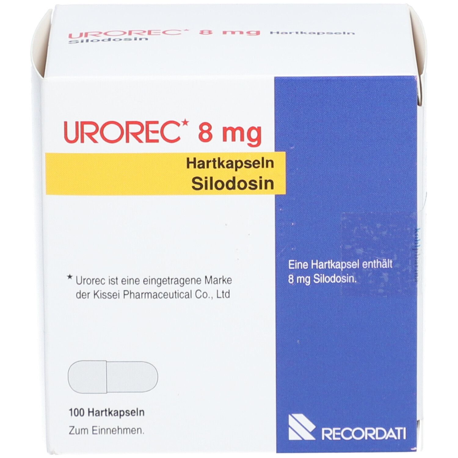 UROREC 8 mg Hartkapseln