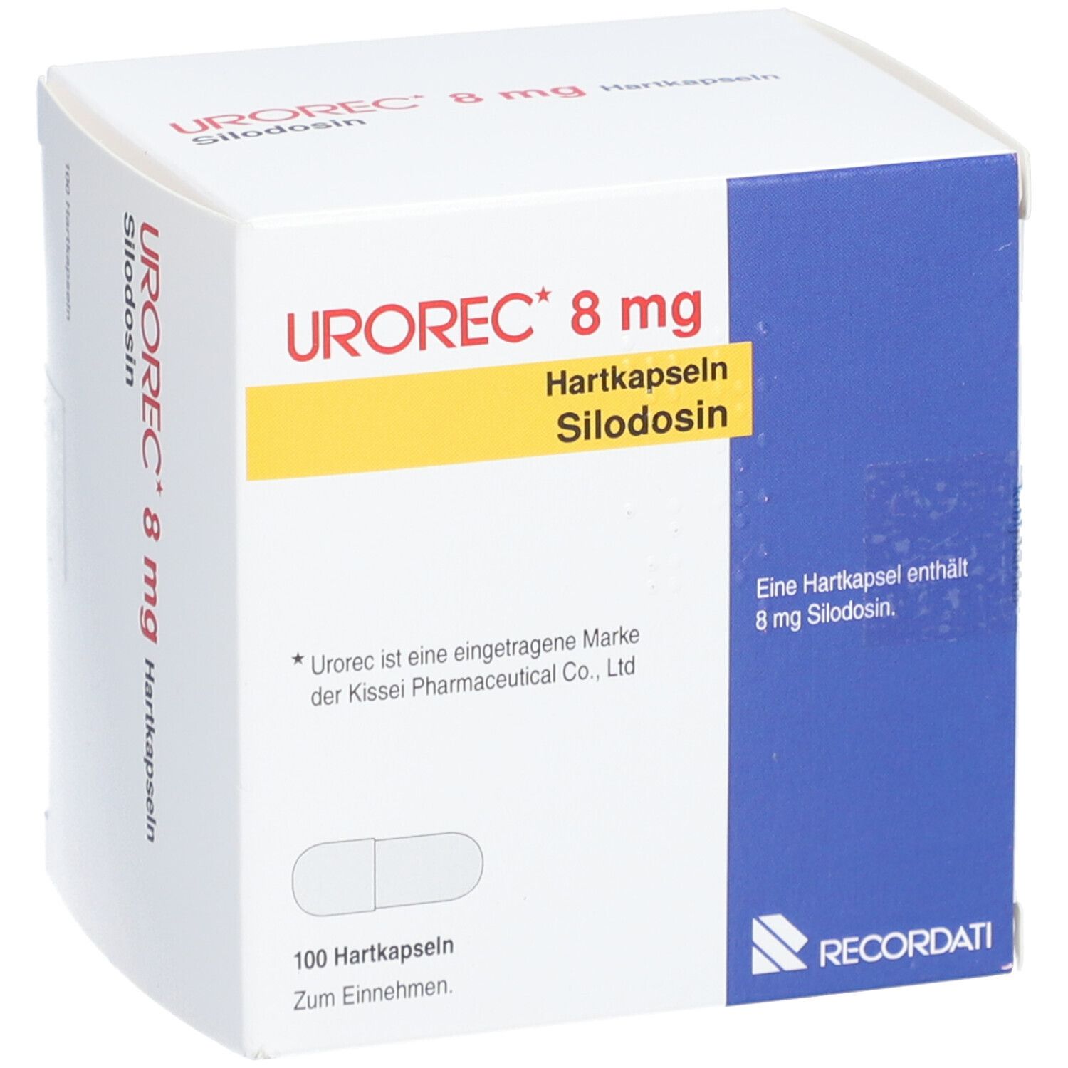 UROREC 8 mg Hartkapseln
