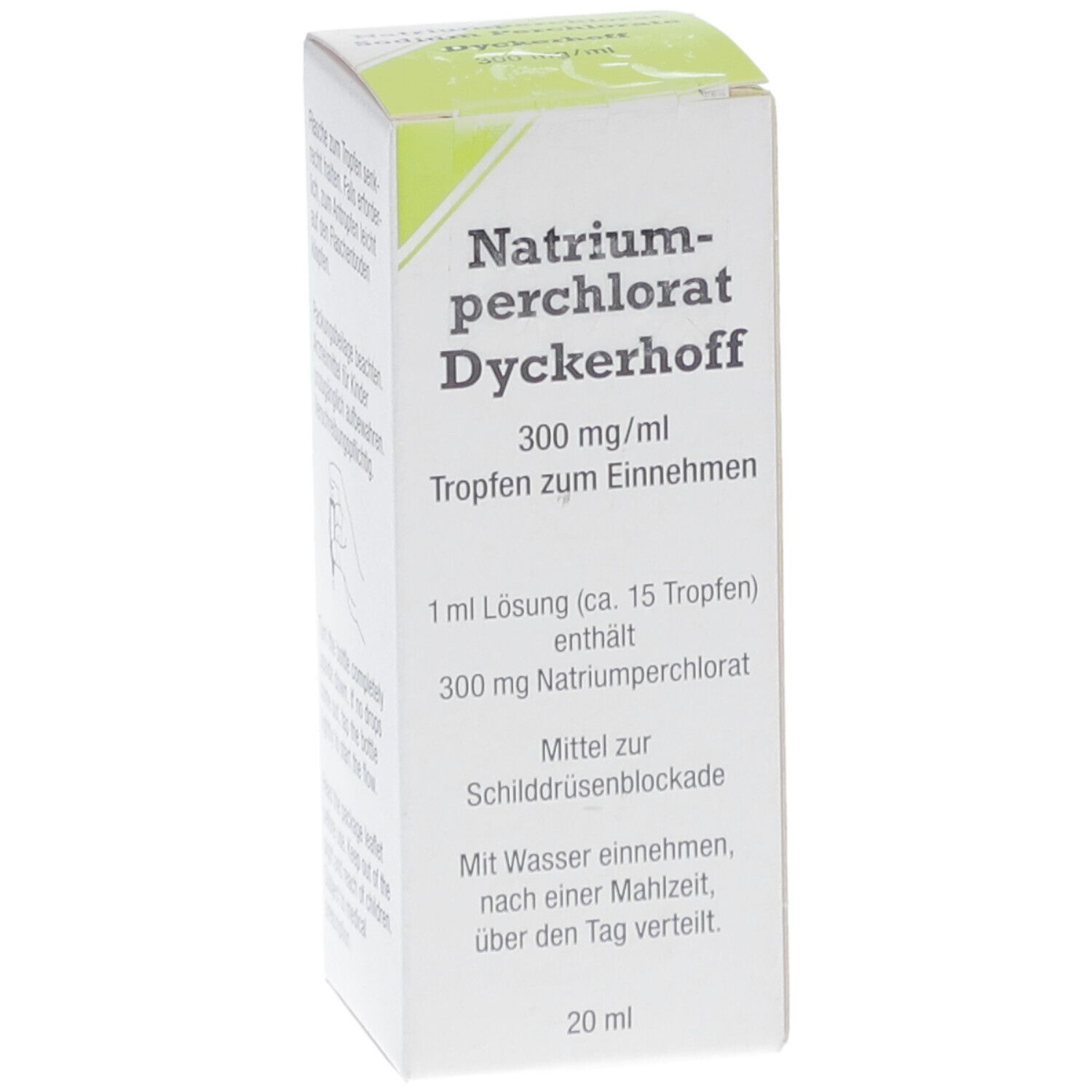 NATRIUMPERCHLORAT Dyckerhoff 300 mg/ml Tro.z.Einn.
