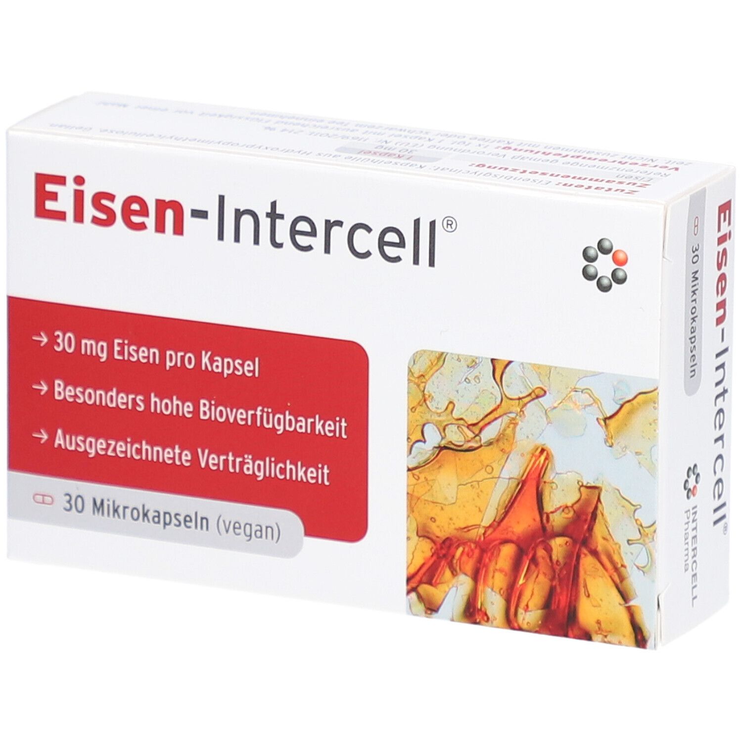 Eisen-Intercell magensaftresistente Kapseln – Für Eisenversorgung und Magenverträglichkeit