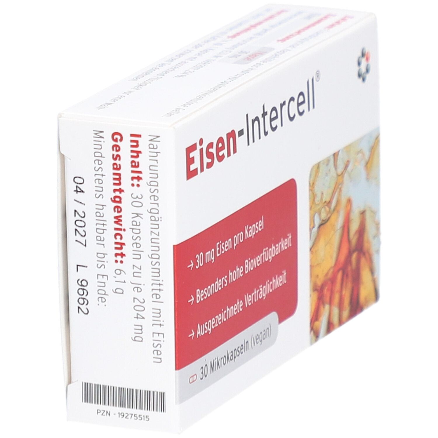 Eisen-Intercell magensaftresistente Kapseln – Für Eisenversorgung und Magenverträglichkeit