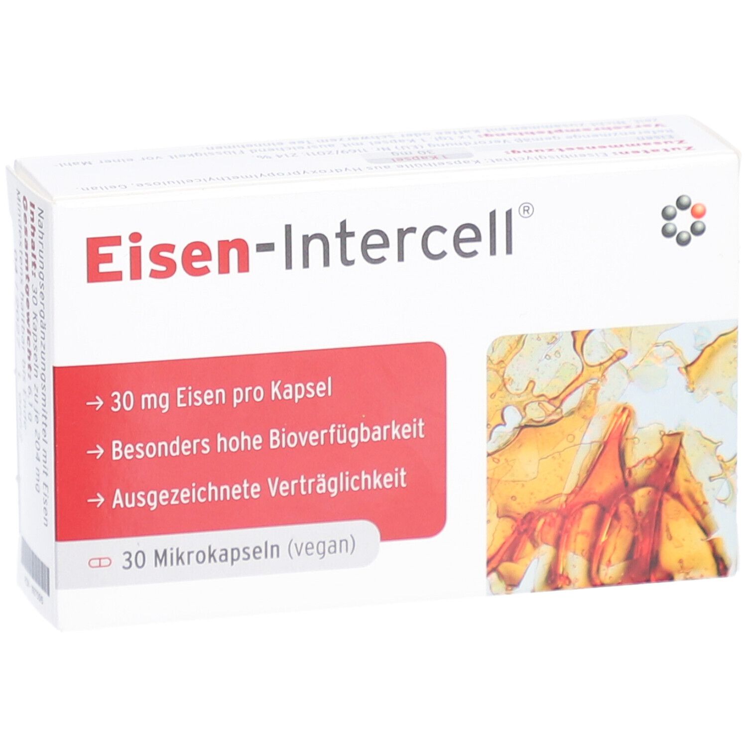 Eisen-Intercell magensaftresistente Kapseln – Für Eisenversorgung und Magenverträglichkeit