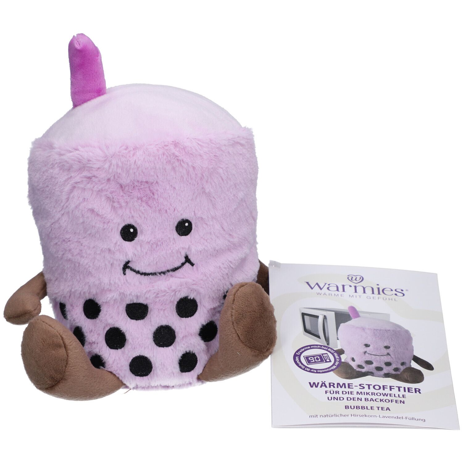 WARMIES® Bubble Tea Wärmestofftier