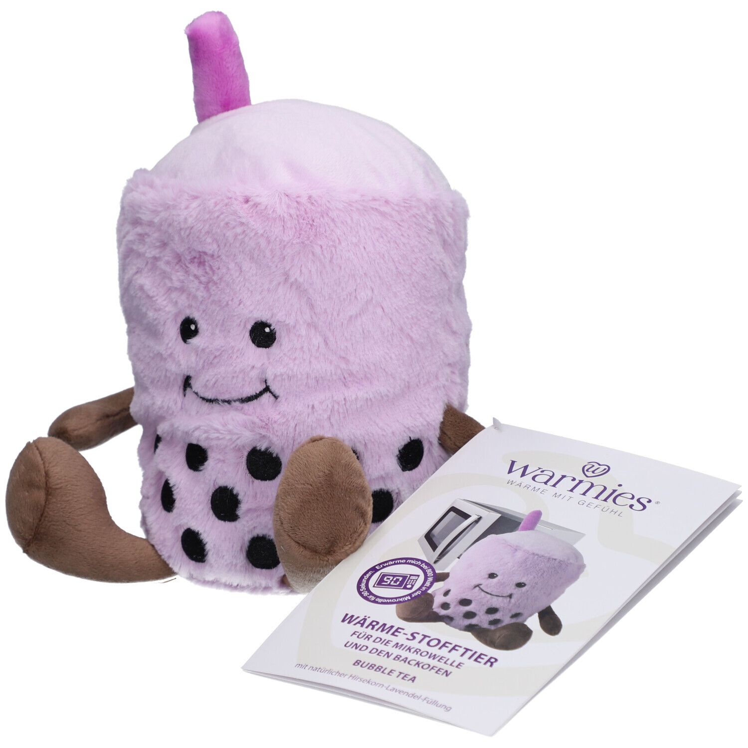 WARMIES® Bubble Tea Wärmestofftier