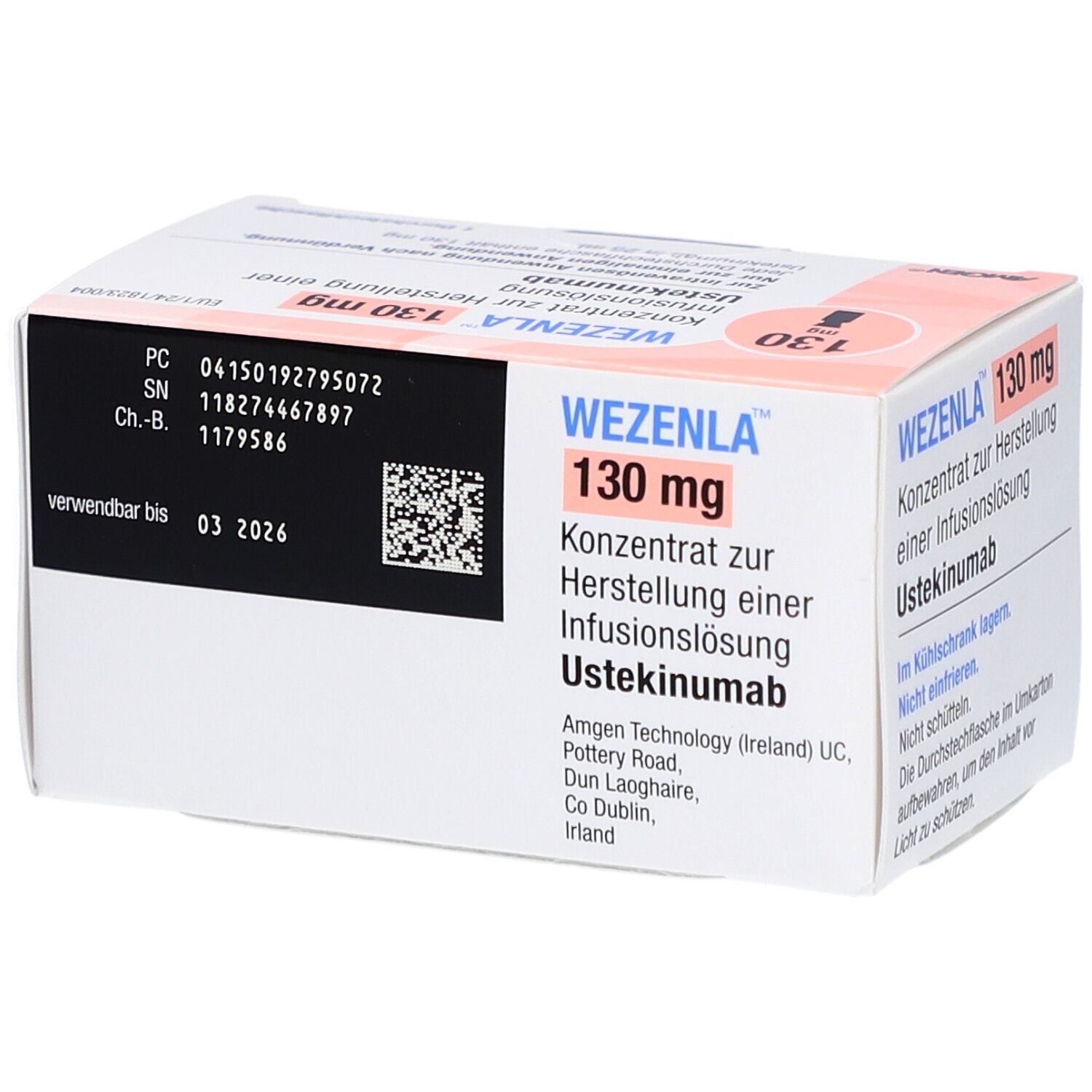 WEZENLA 130 mg Konz.z.Herst.e.Infusionslösung