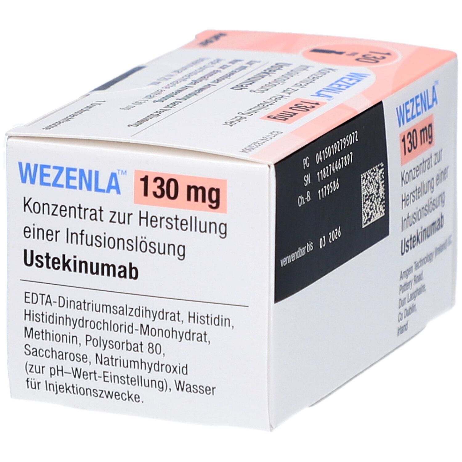 WEZENLA 130 mg Konz.z.Herst.e.Infusionslösung