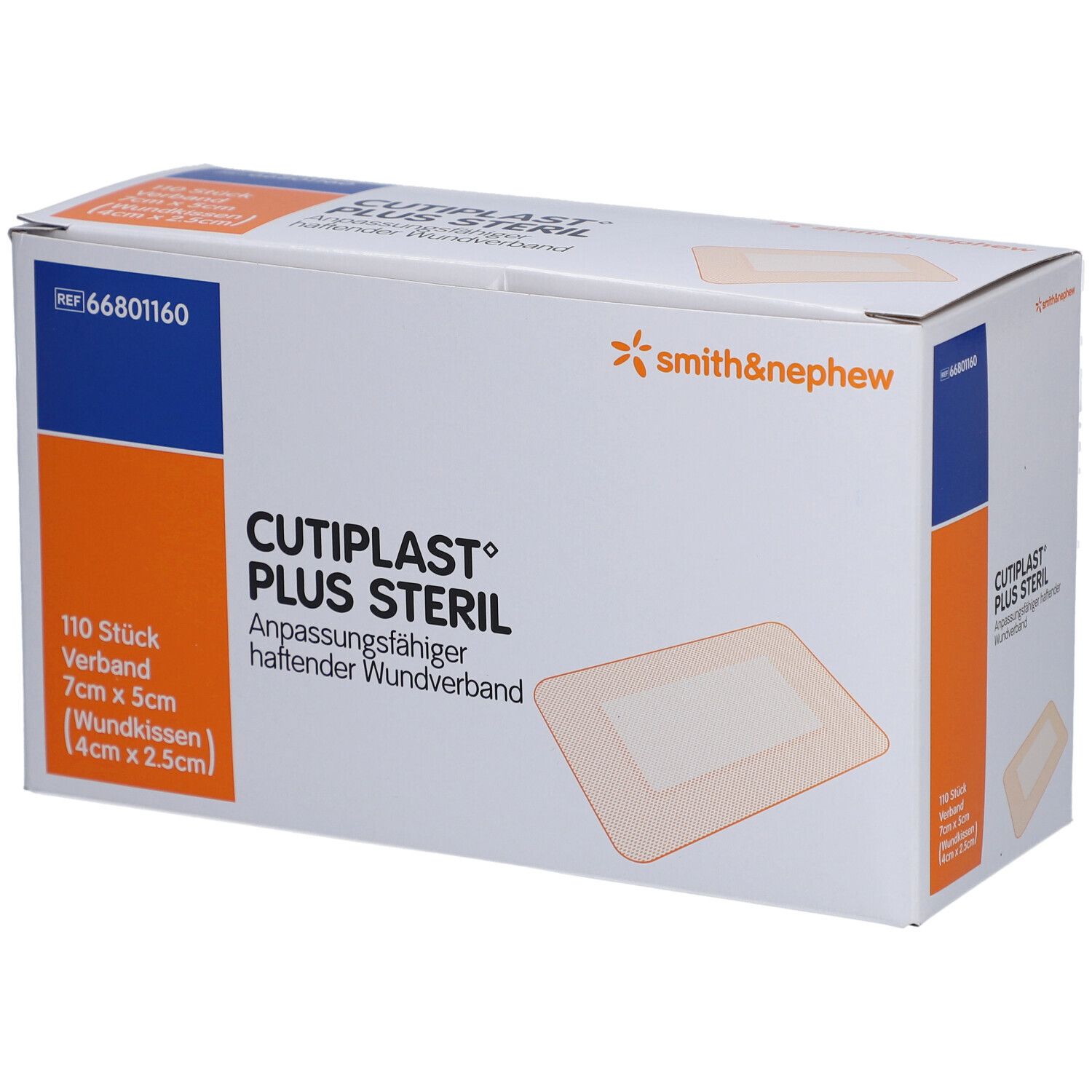 Cutiplast® Plus Steril 7 x 5 cm