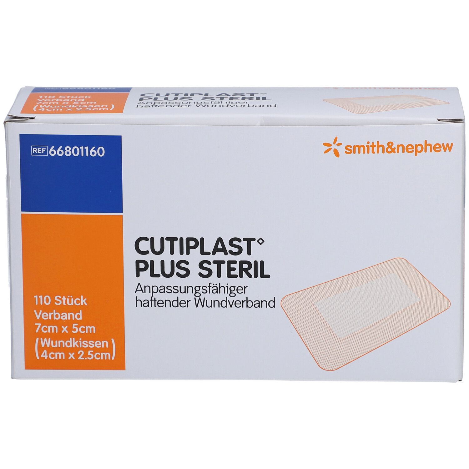 Cutiplast® Plus Steril 7 x 5 cm