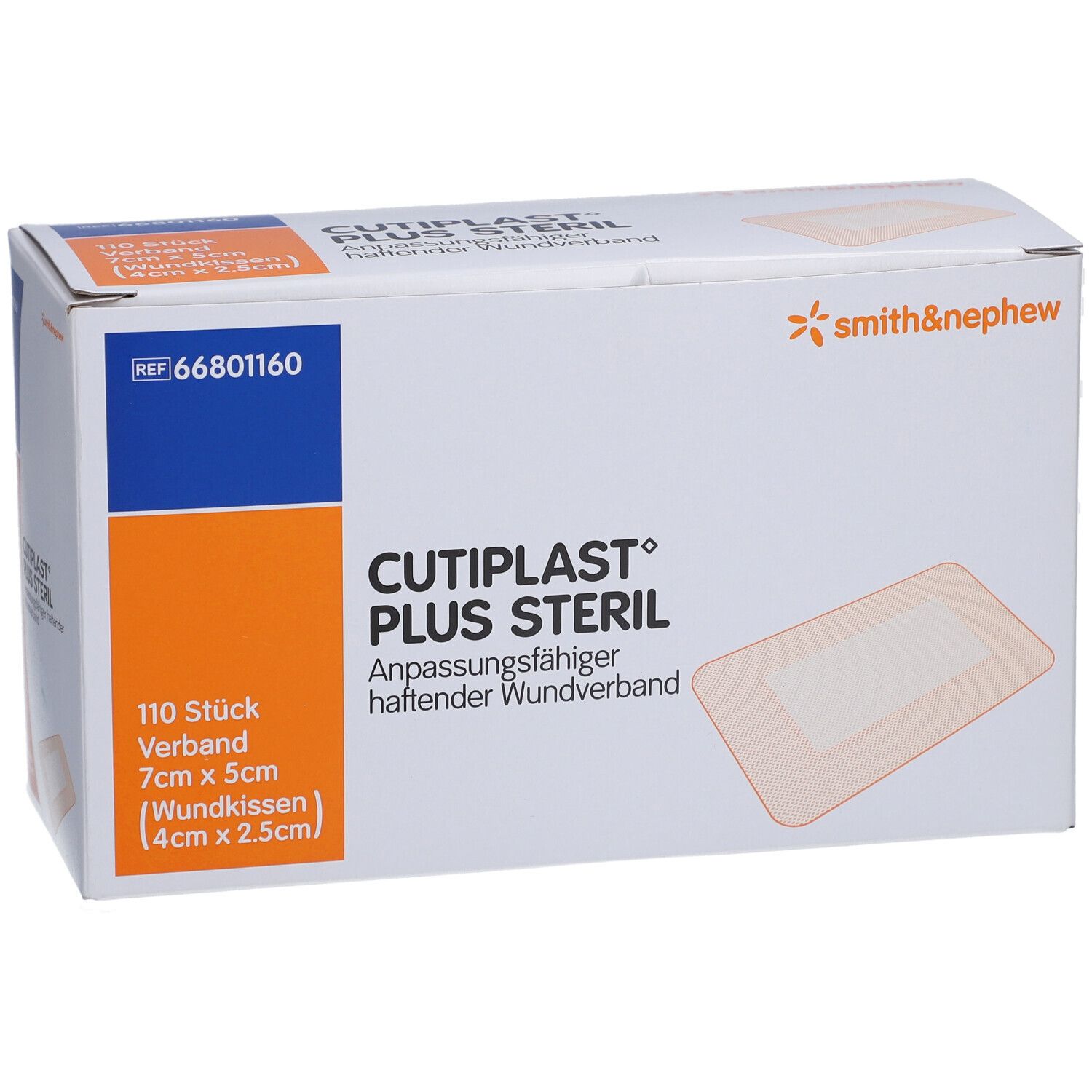 Cutiplast® Plus Steril 7 x 5 cm