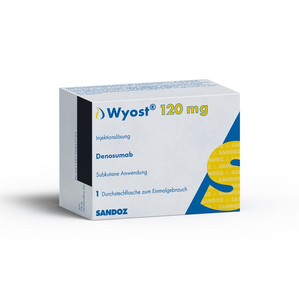 WYOST 120 mg Injektionslösung Dsfl. 1 St mit dem E-Rezept kaufen - Shop ...