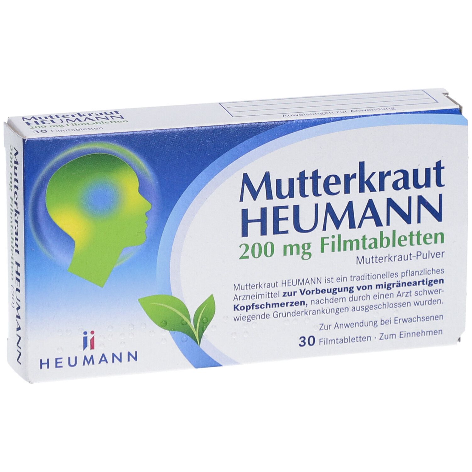 Heumann Pharma – Mutterkraut HEUMANN 200 mg Filmtabletten