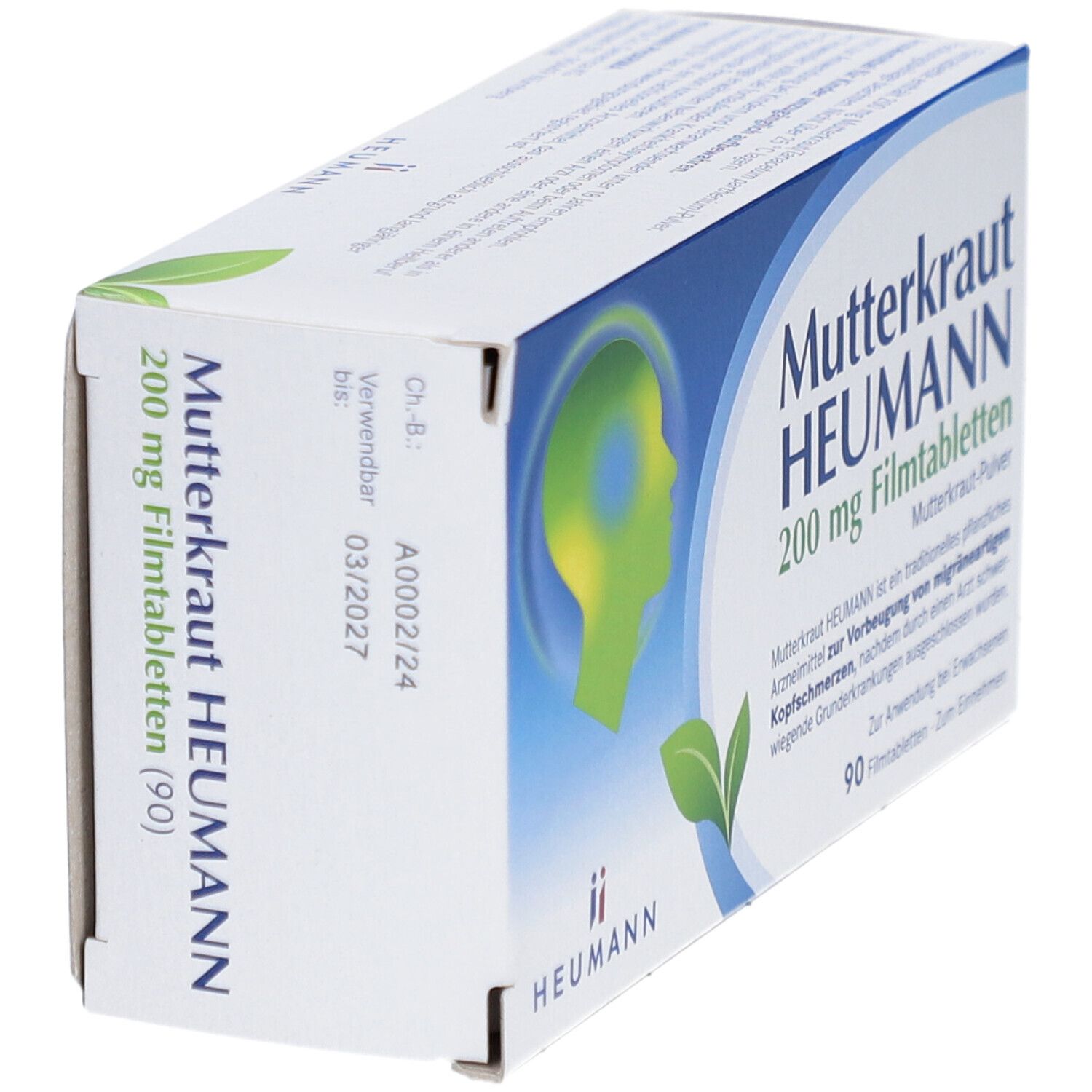 Heumann Pharma – Mutterkraut HEUMANN 200 mg Filmtabletten