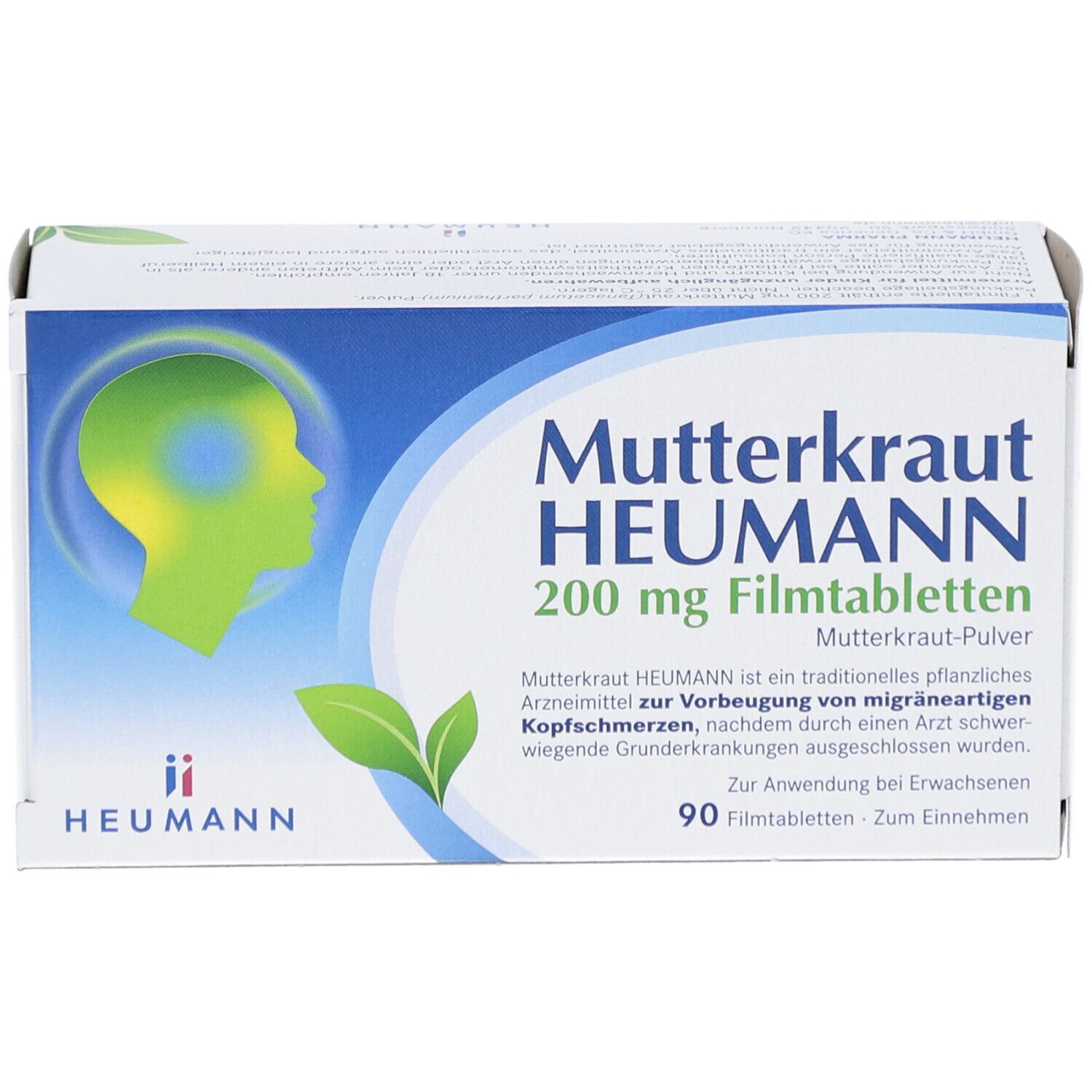 Heumann Pharma – Mutterkraut HEUMANN 200 mg Filmtabletten