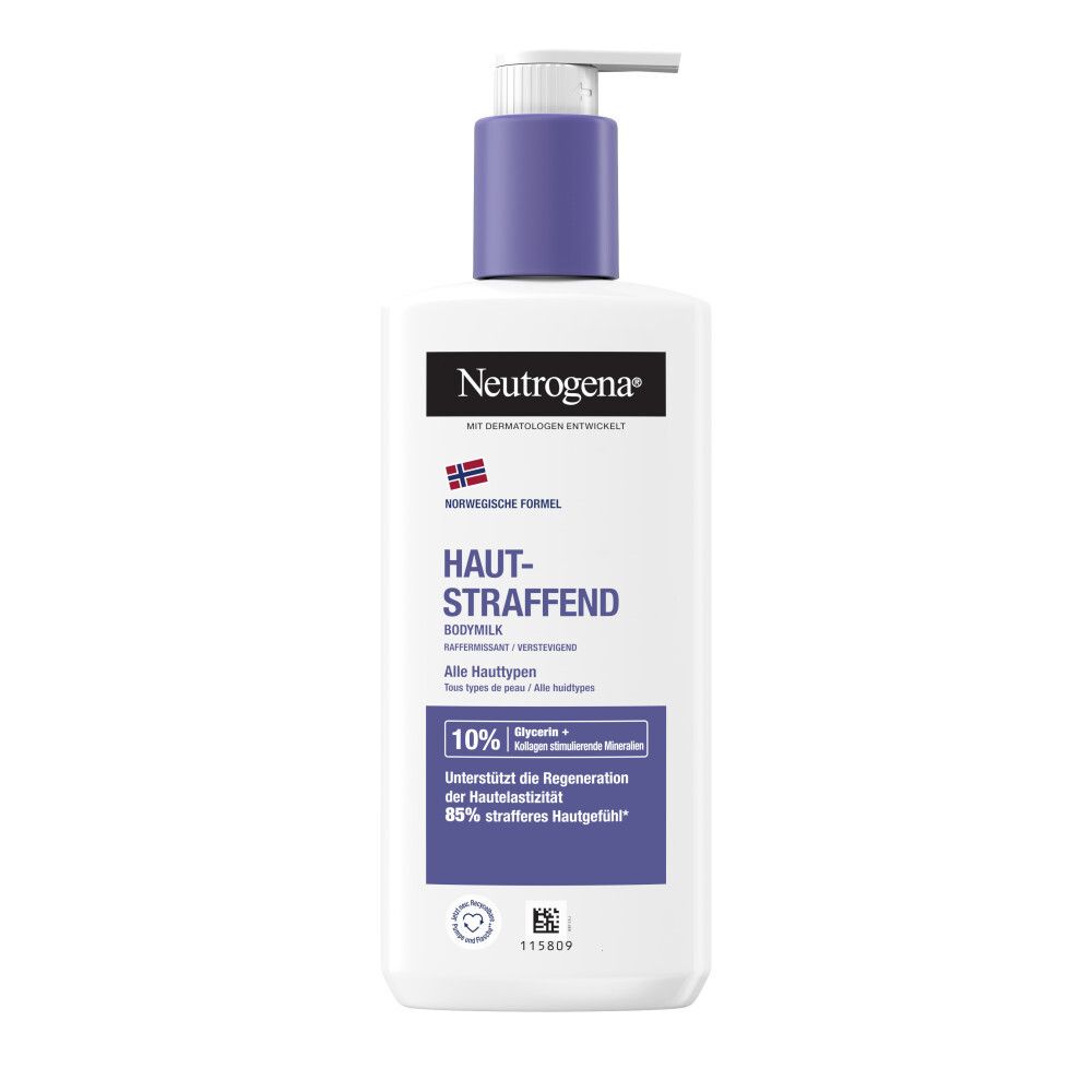 Neutrogena Norwegische Formel Hautstraffende Bodymilk (250 ml) zur Regenerierung der Hautelastizität & mehr Feuchtigkeit für alle Hauttypen