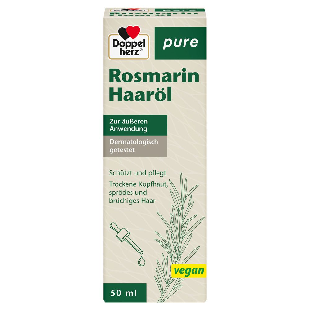 Doppelherz Rosmarin Haaröl pure 50 ml Öl