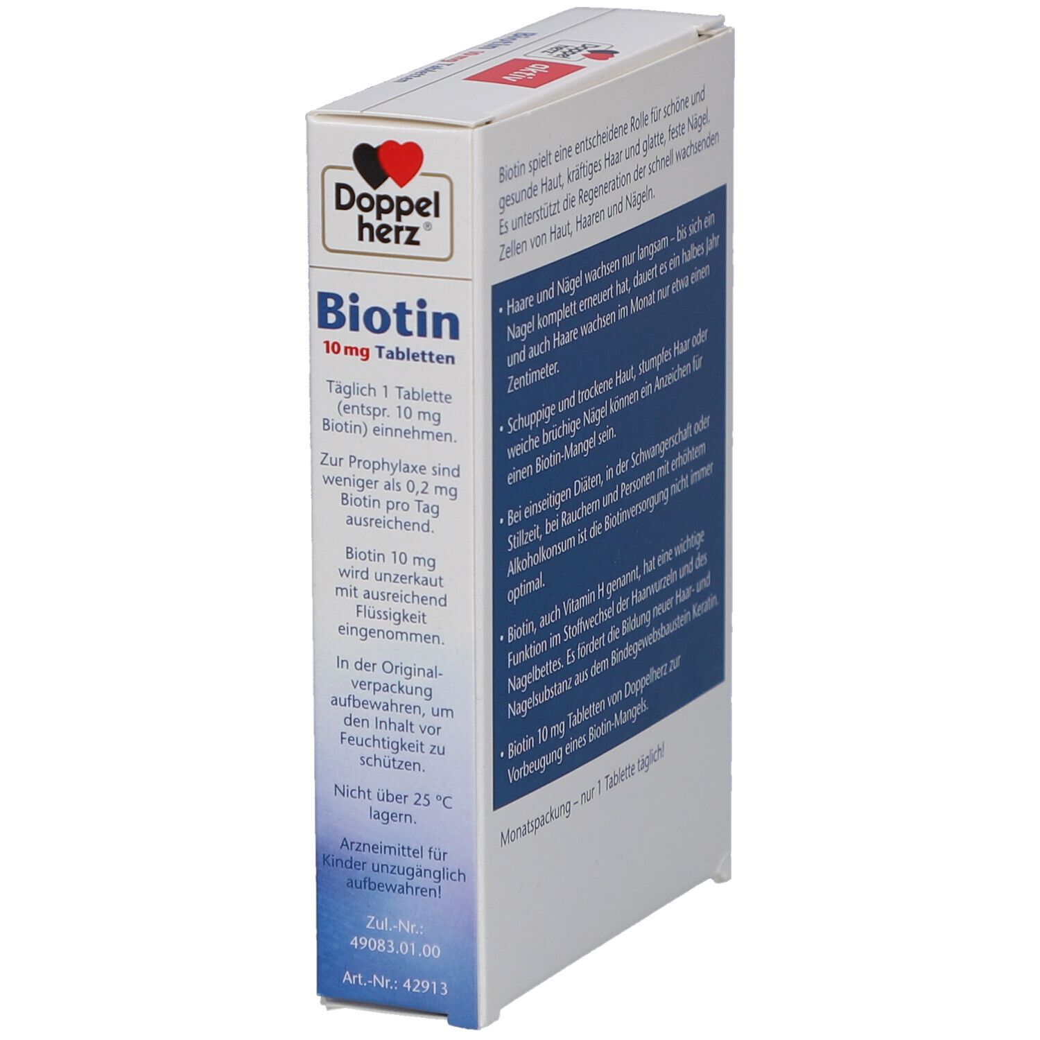 Doppelherz® aktiv Biotin 10 mg Tabletten
