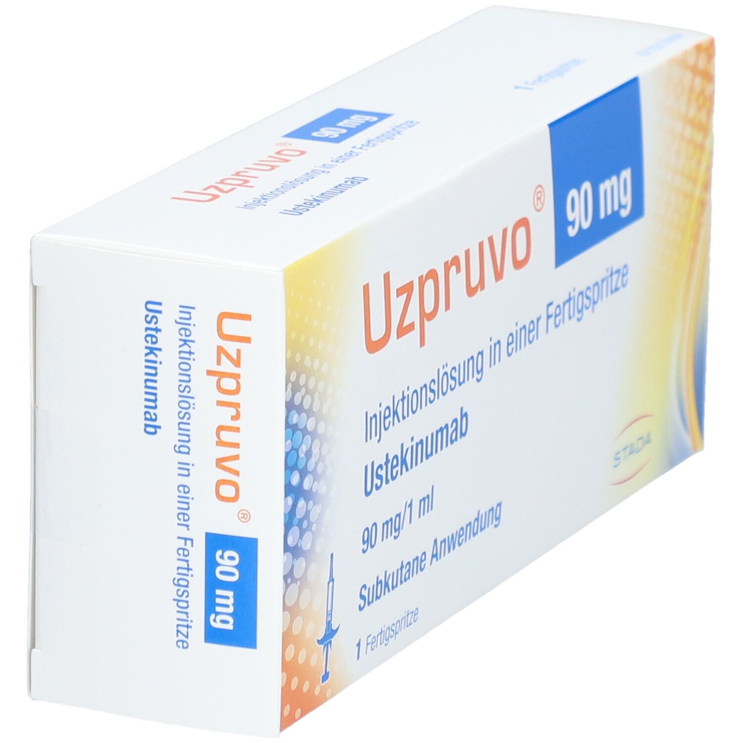 Uzpruvo 90 mg Injektionslösung i.e.Fertigspr. 1 St Infusionsemulsion