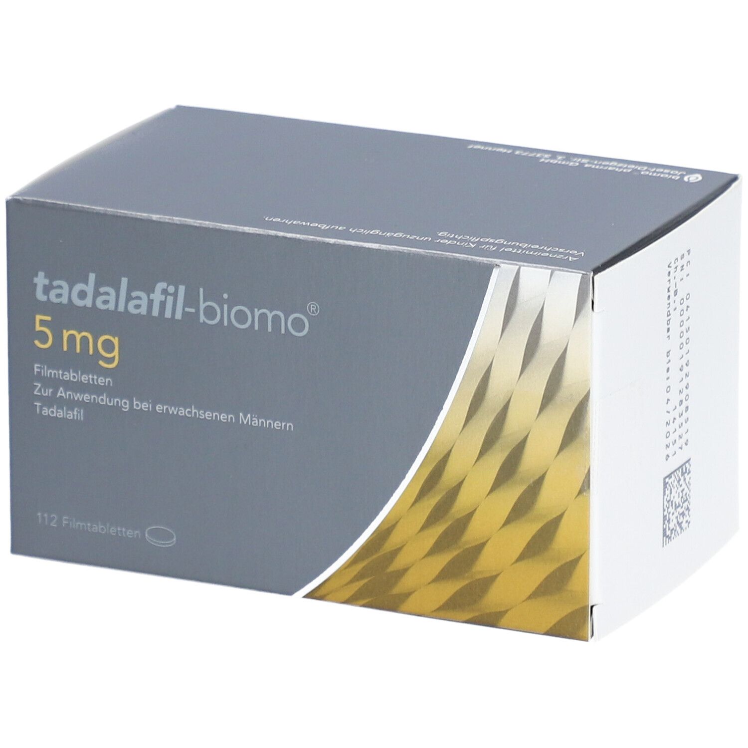 TADALAFIL-biomo 5 mg Filmtabletten