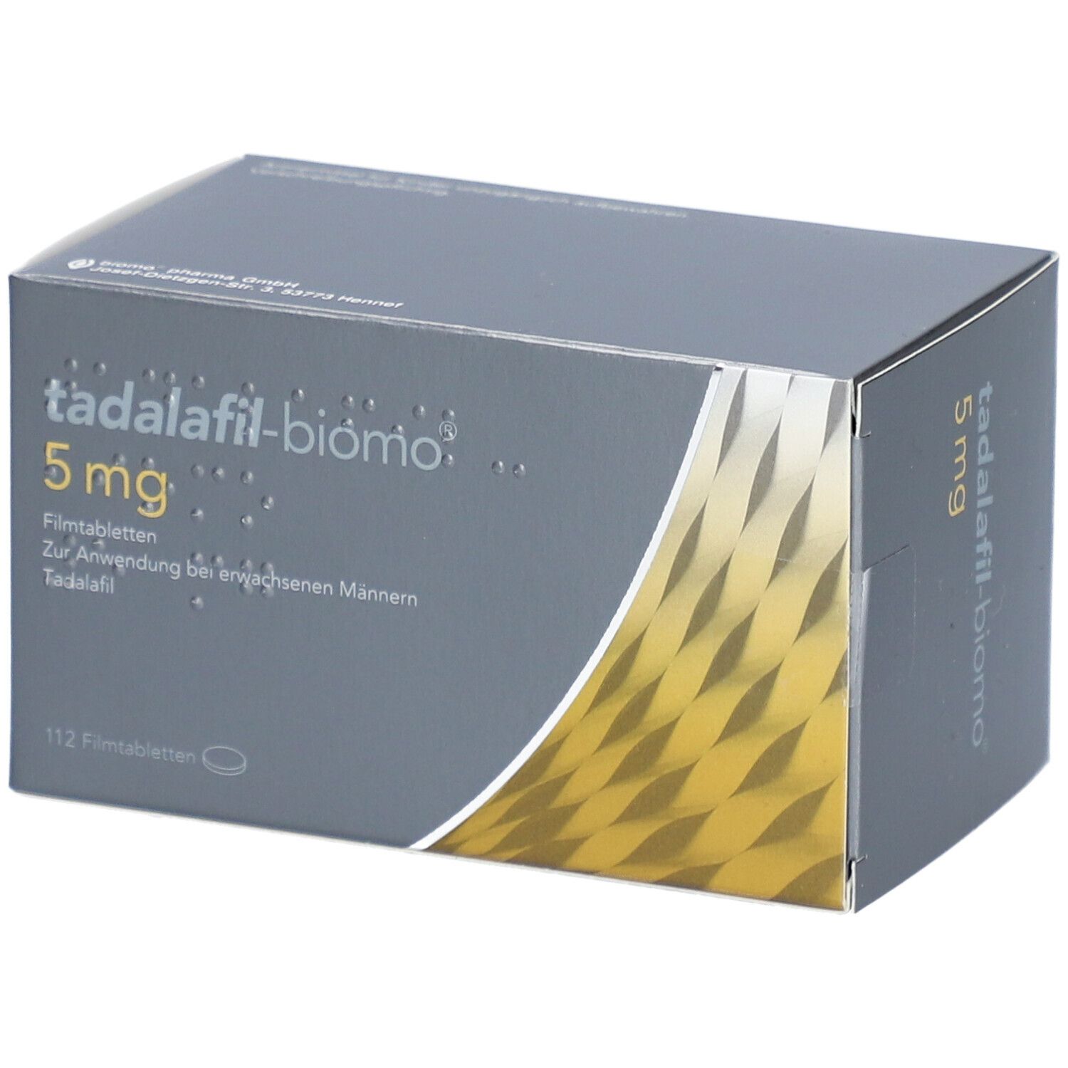 TADALAFIL-biomo 5 mg Filmtabletten
