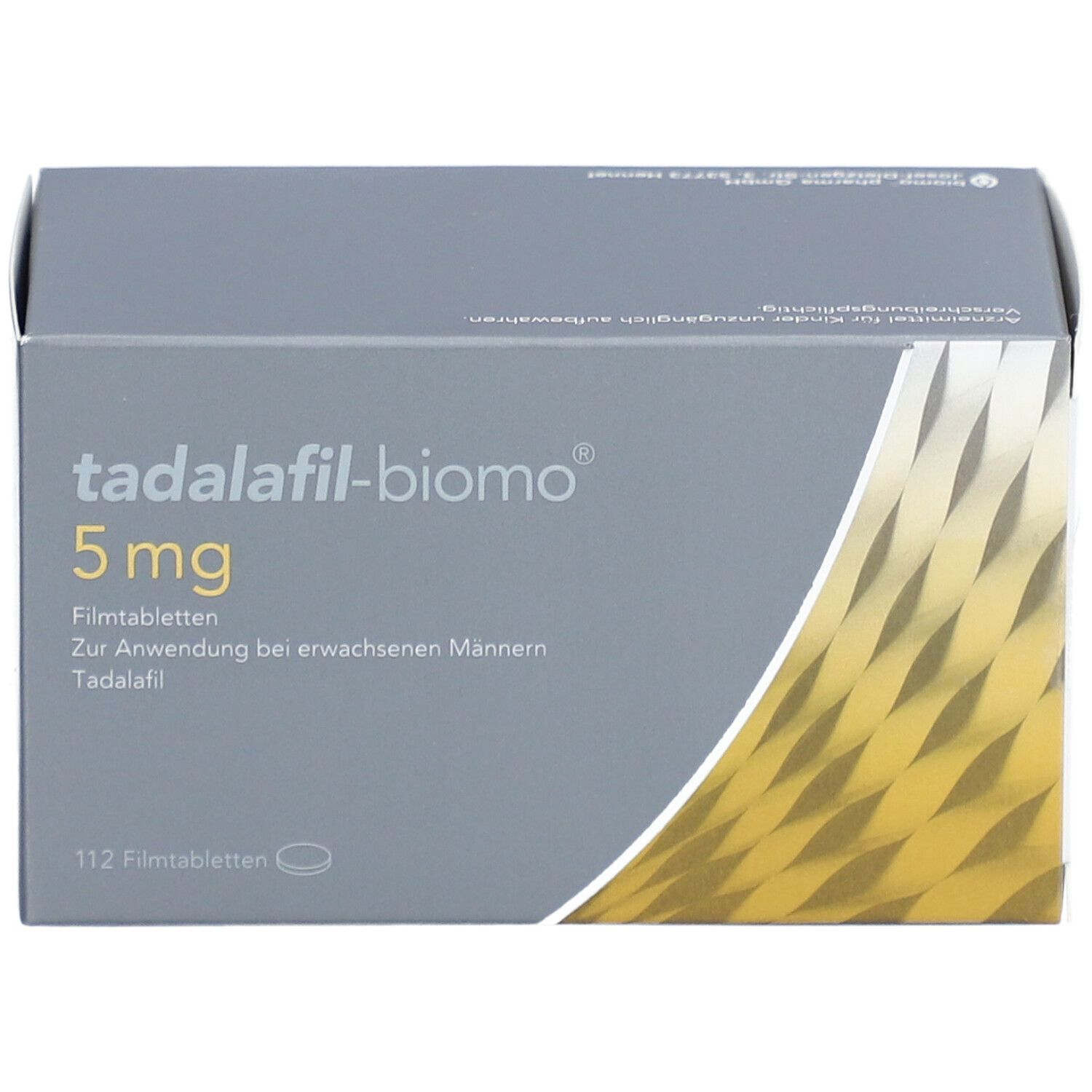 TADALAFIL-biomo 5 mg Filmtabletten