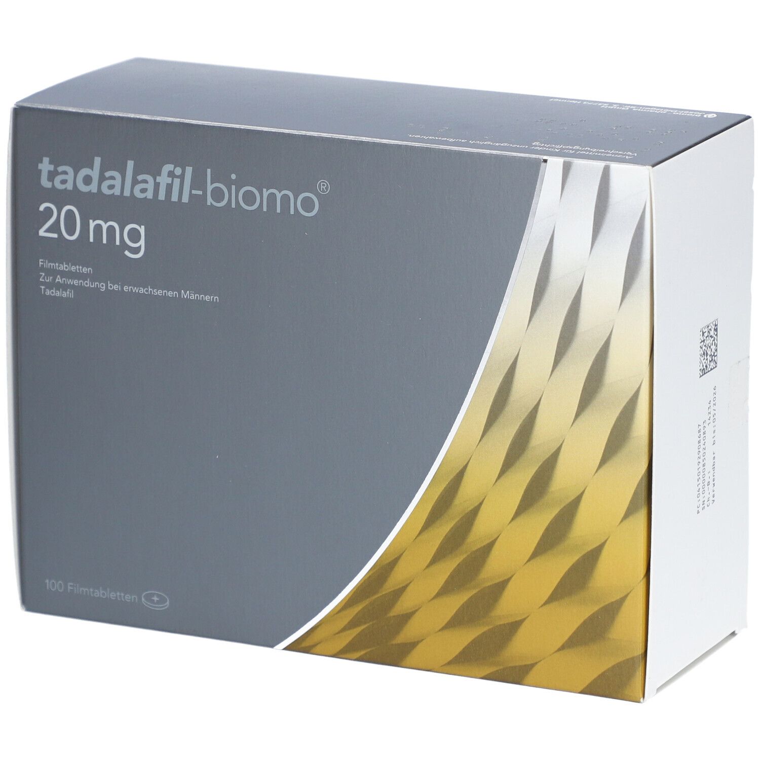 TADALAFIL-biomo 20 mg Filmtabletten