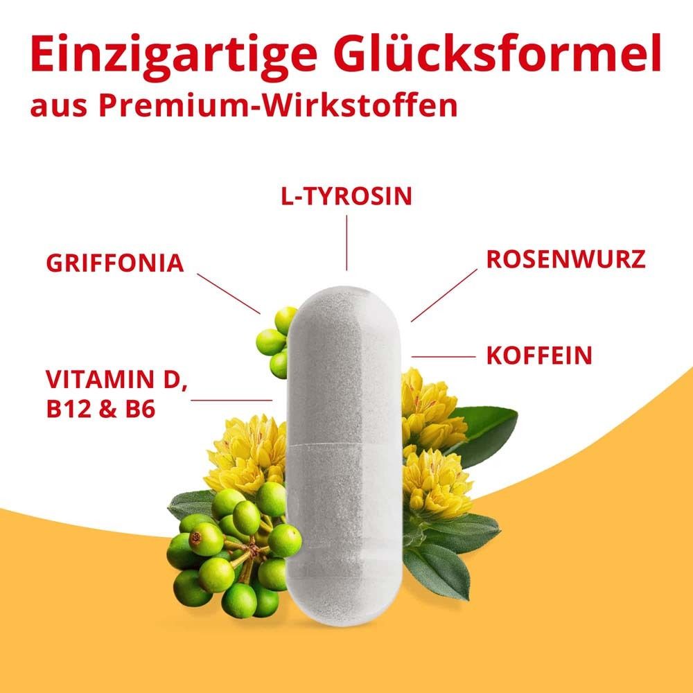 Botanical Health MotiVital® mit Griffonia, L-Tyrosin und Rosenwurz Kapseln