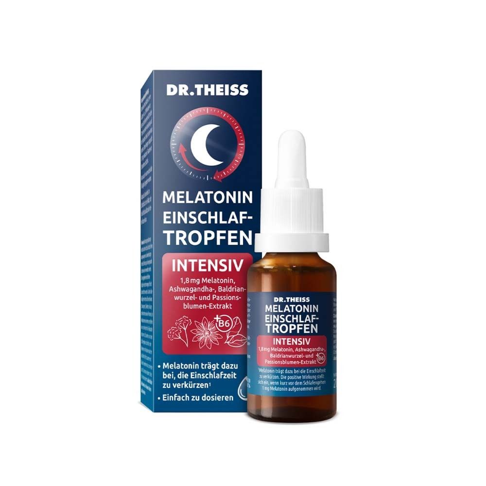 DR.THEISS Melatonin Einschlaf-Tropfen intensiv