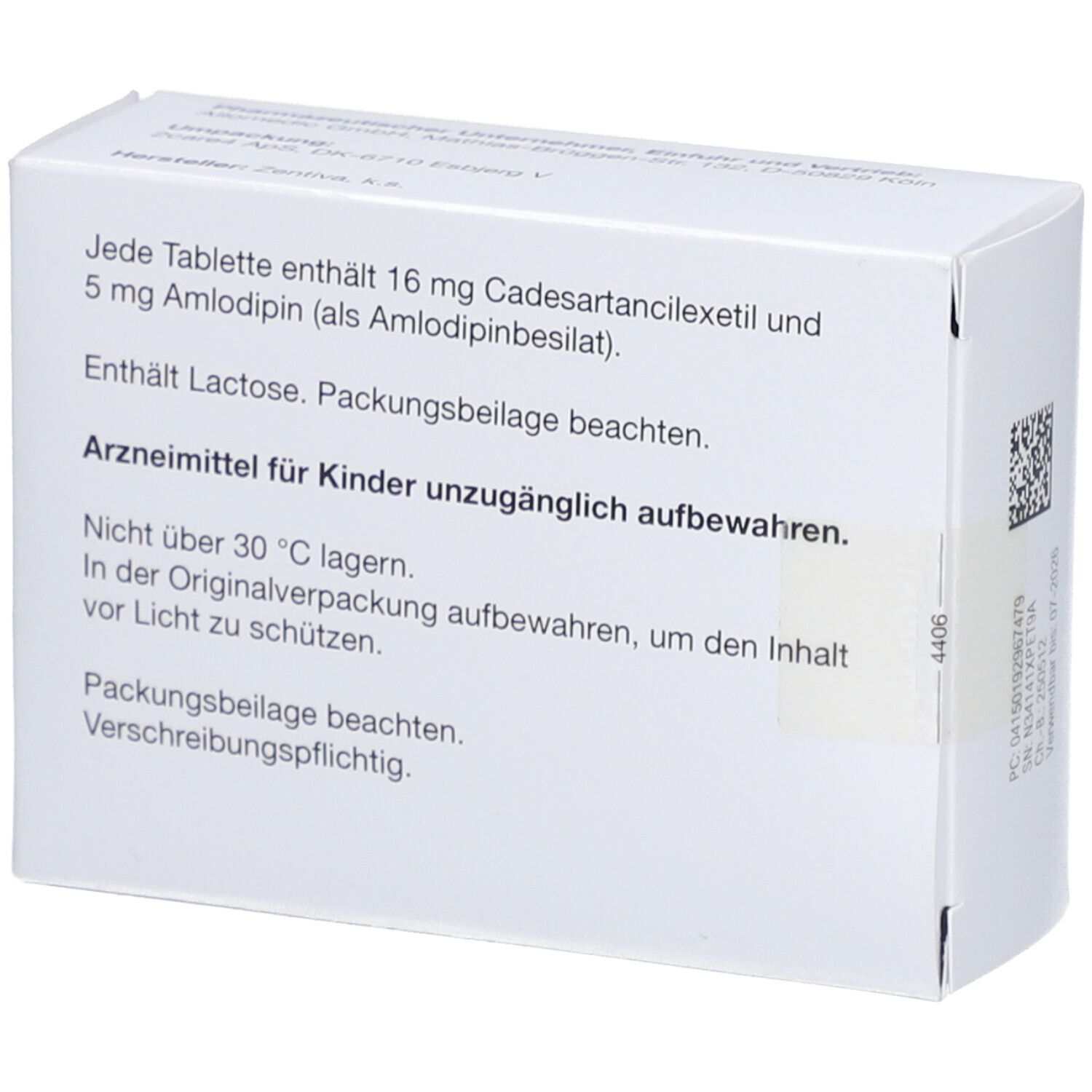 CARAMLO 16 mg/5 mg Tabletten