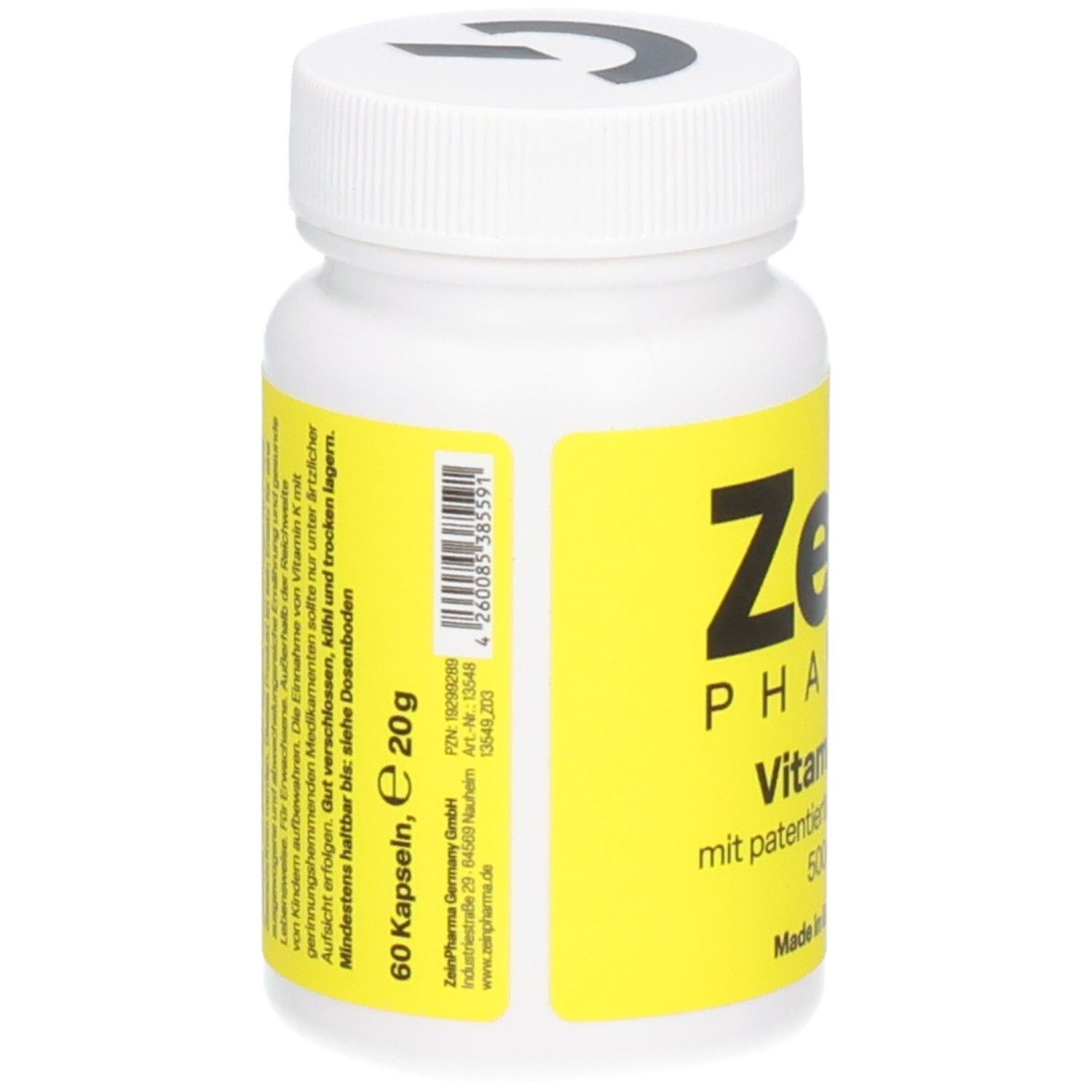 Zein PHARMA Vitamin K2 Kapseln 500 µg