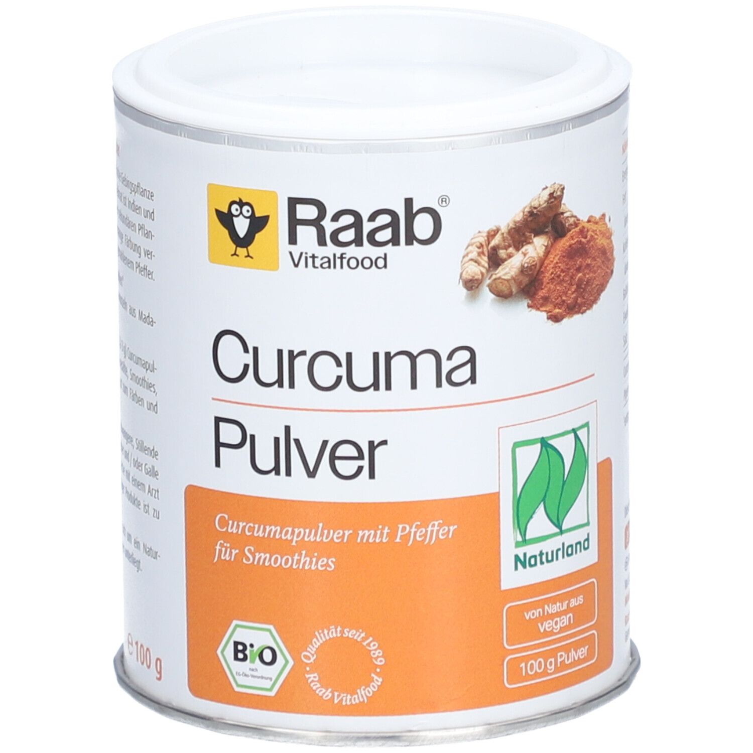 Raab Vitalfood Curcuma Bio Pulver