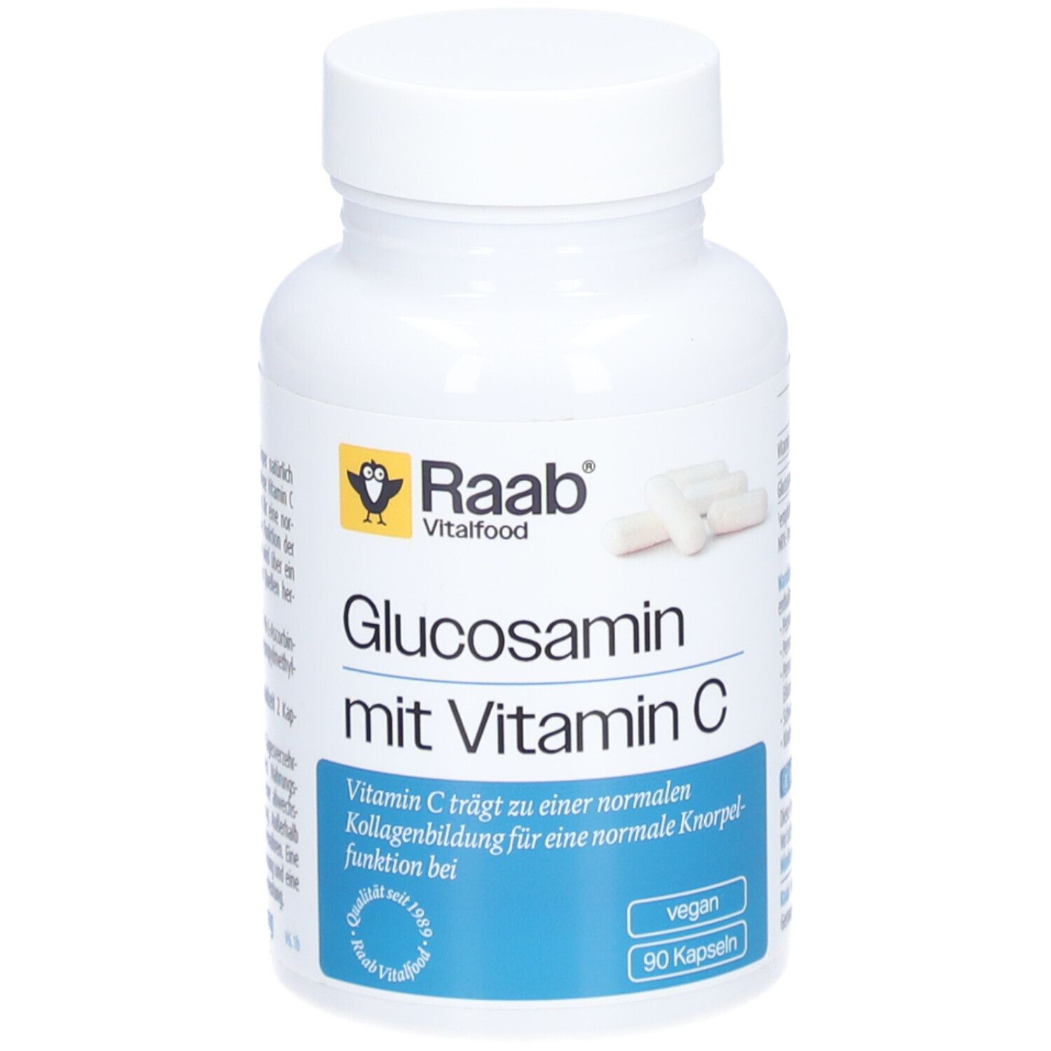 Raab Vitalfood Glucosamin Kapseln 90 St