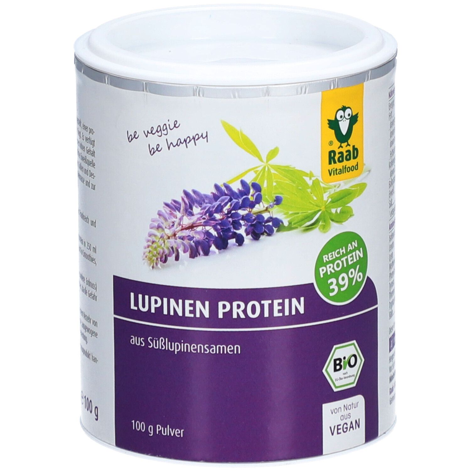 Raab Vitalfood Lupinenprotein Bio Pulver 100 g