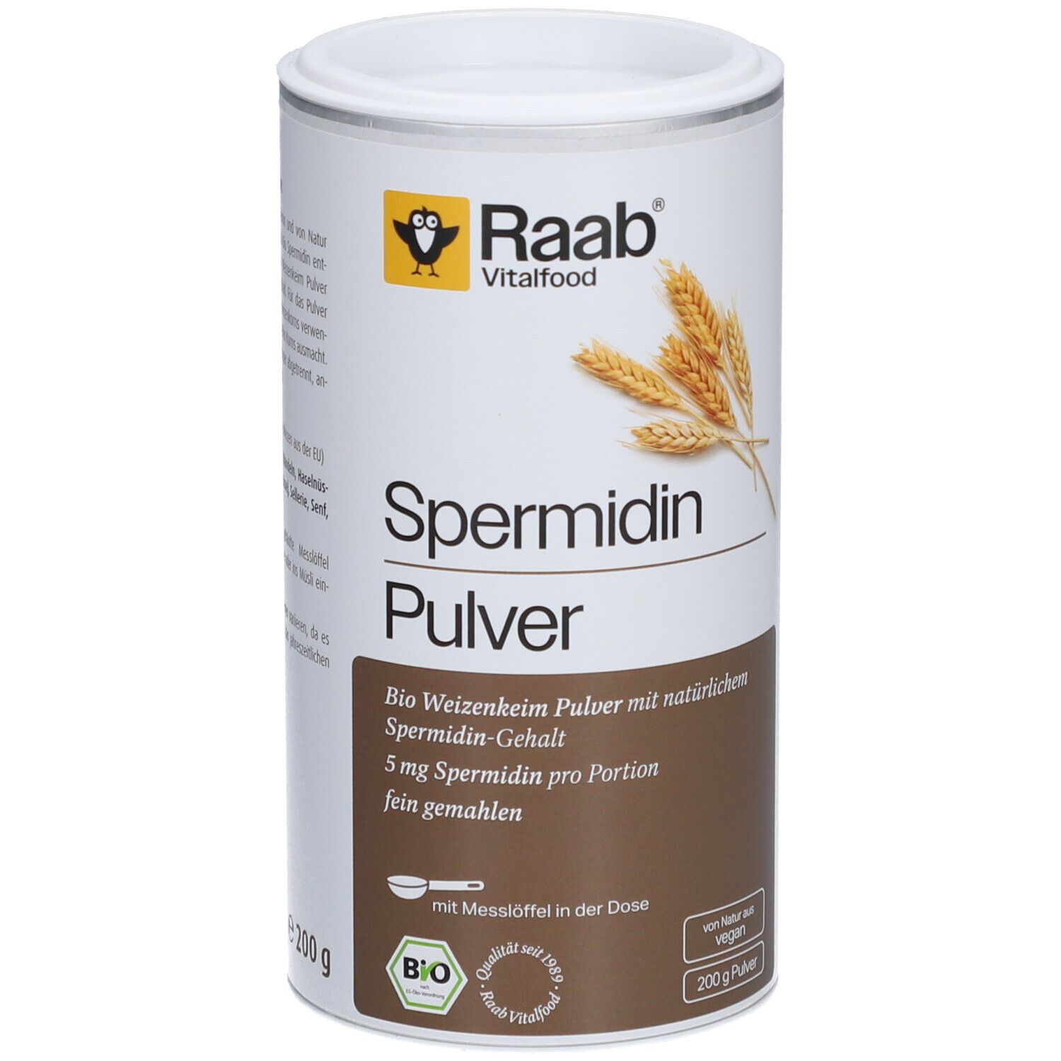 Raab Bio Spermidin Pulver 200 g