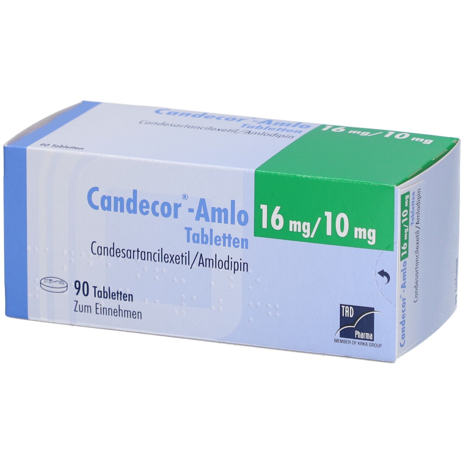 CANDECOR-Amlo 16 mg/10 mg Tabletten 90 St mit dem E-Rezept kaufen ...