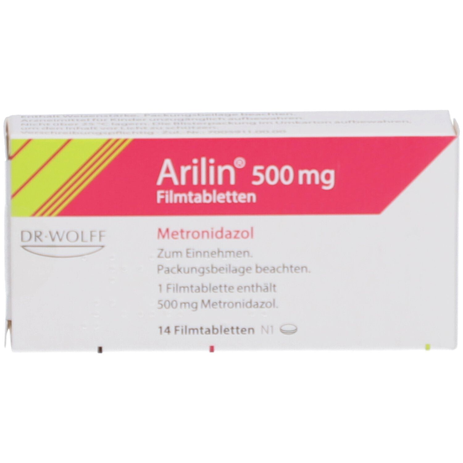 ARILIN 500 mg Filmtabletten