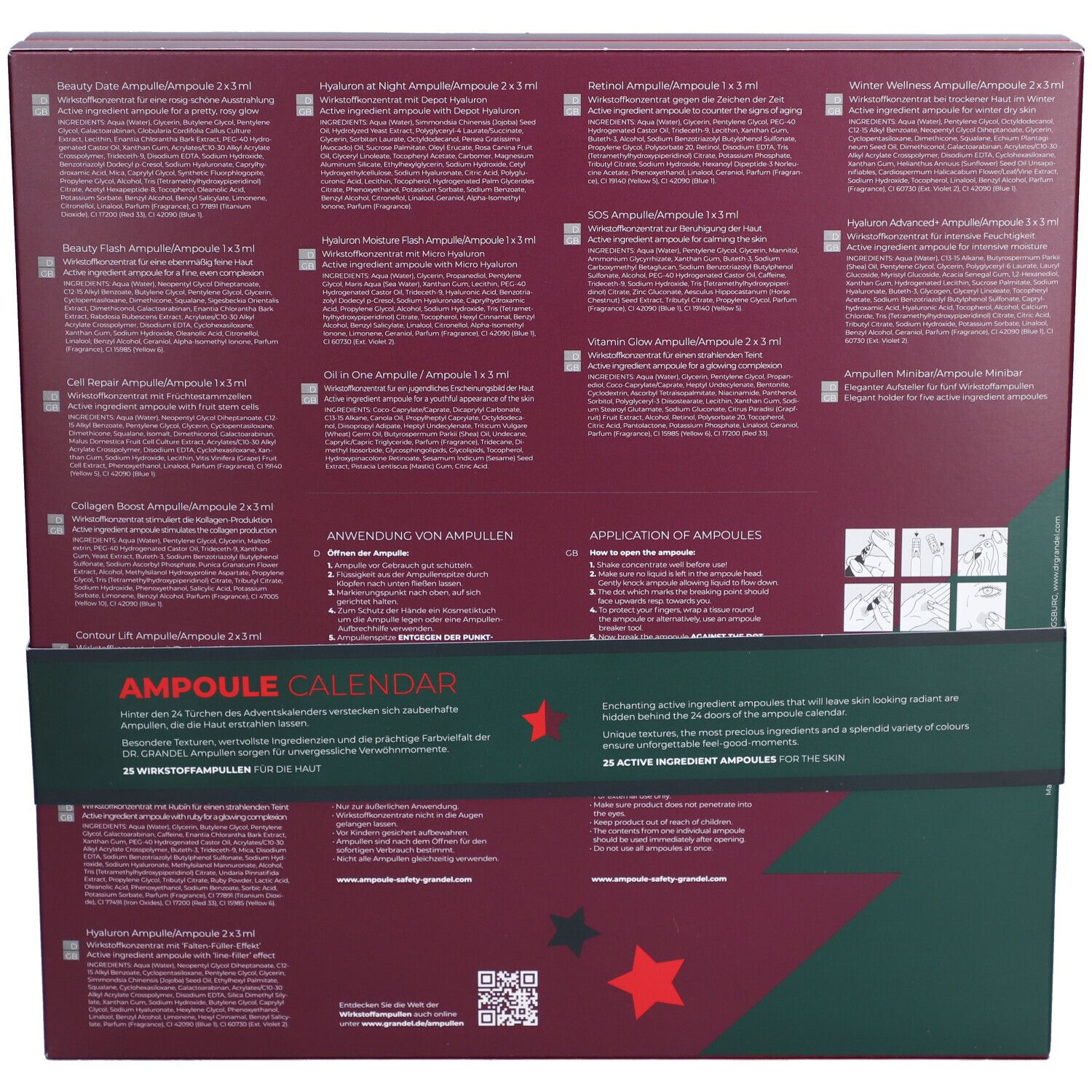 Grandel Adventskalender 2024 25x3 ml Ampullen