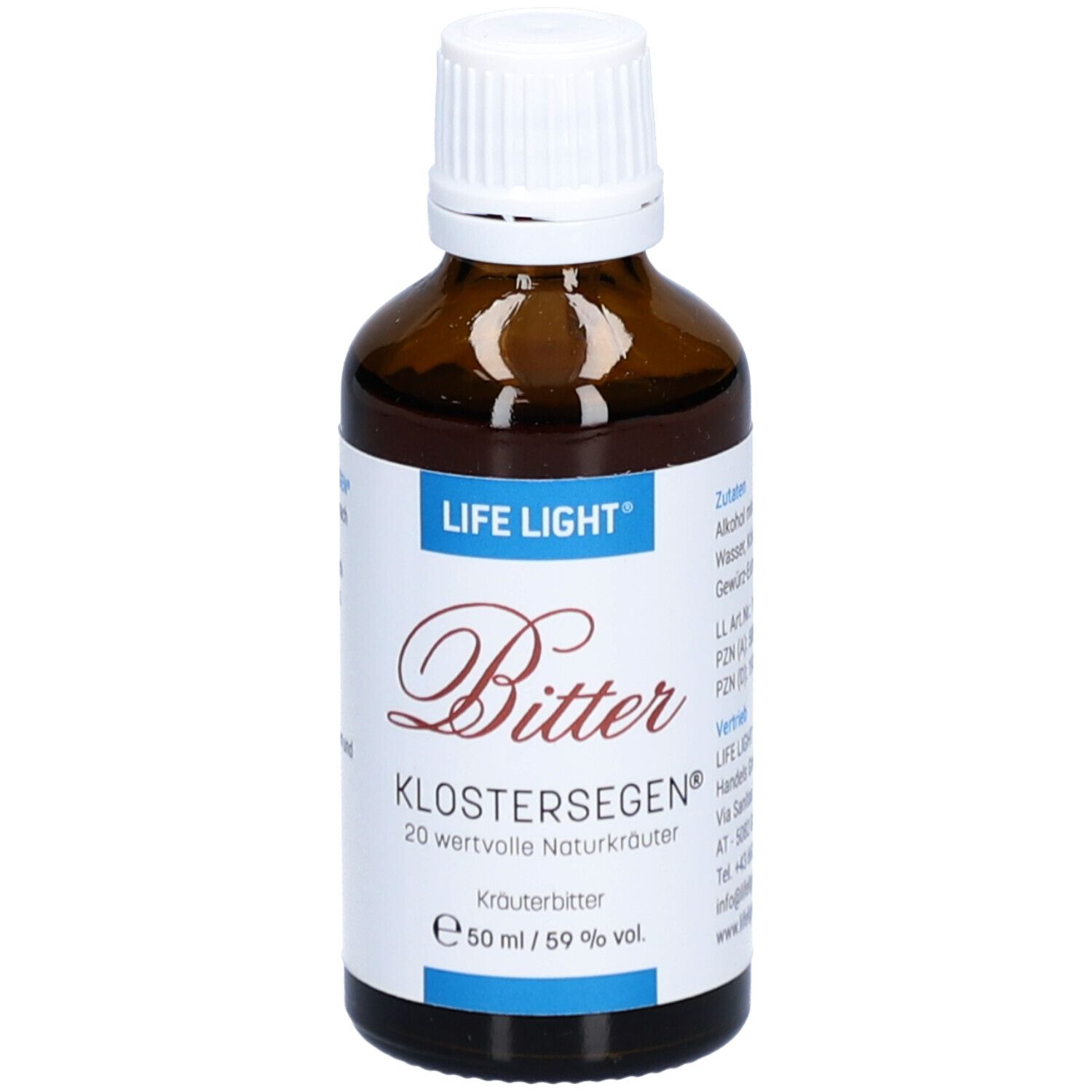 Life Light Klostersegen Kräuterbitter