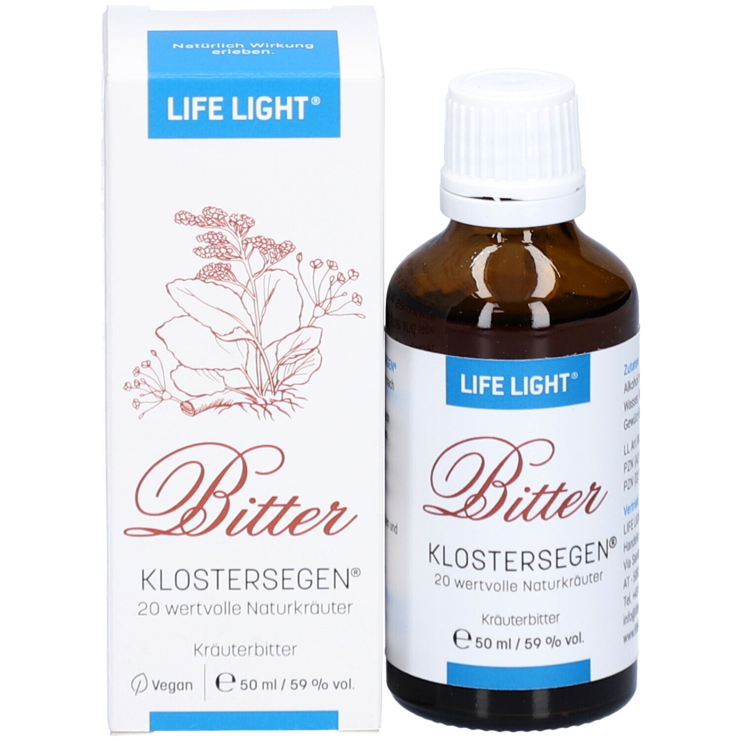 Life Light Klostersegen Kräuterbitter