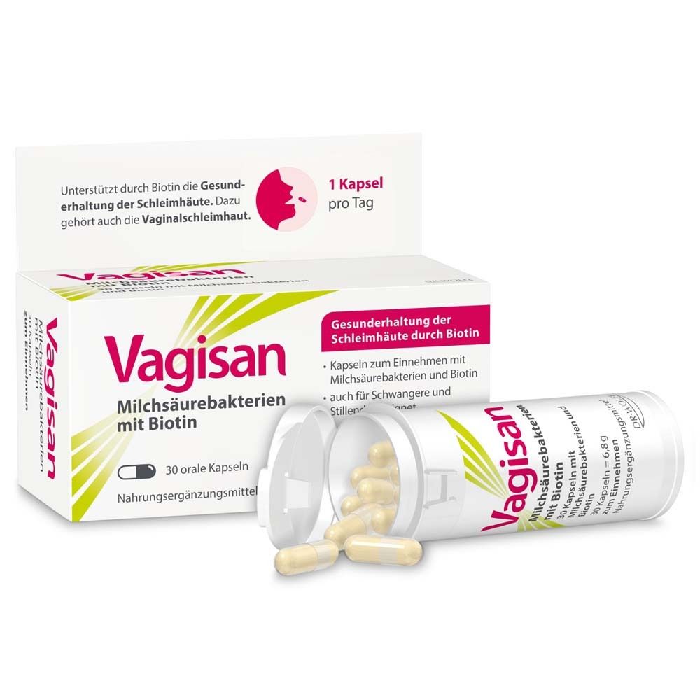Vagisan Milchsäurebakterien mit Biotin