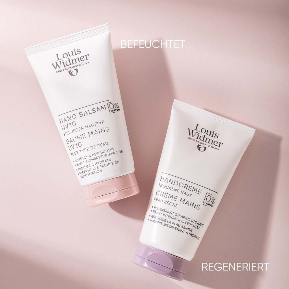 Louis Widmer Handbalsam UV 10 unparfümiert