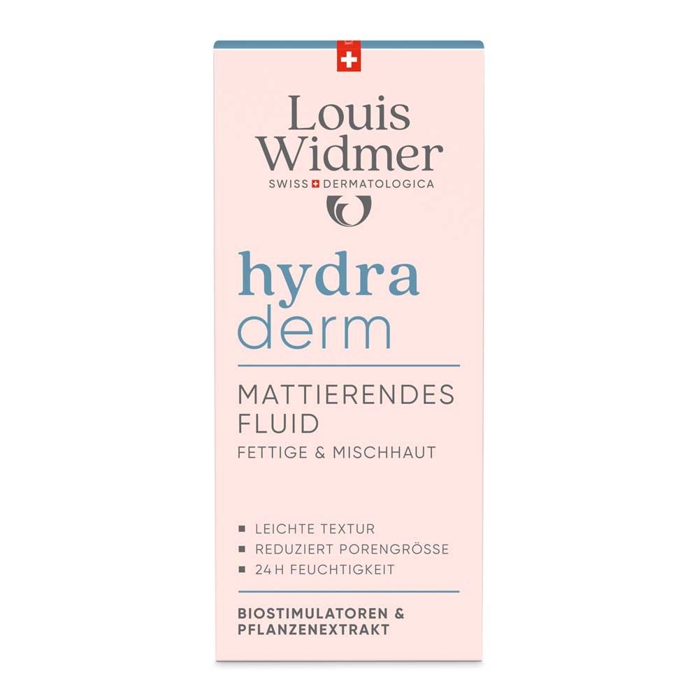 Louis Widmer® hydraderm mattierendes Fluid für fettige & Mischhaut