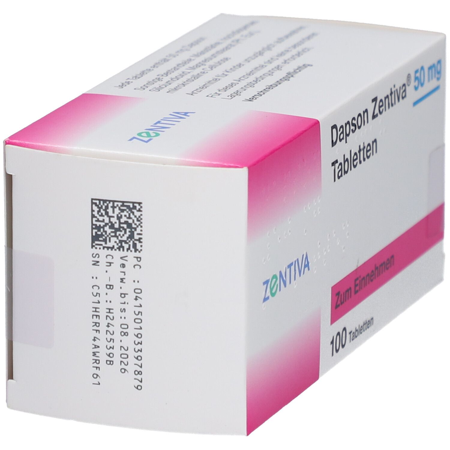 DAPSON Zentiva 50 mg Tabletten