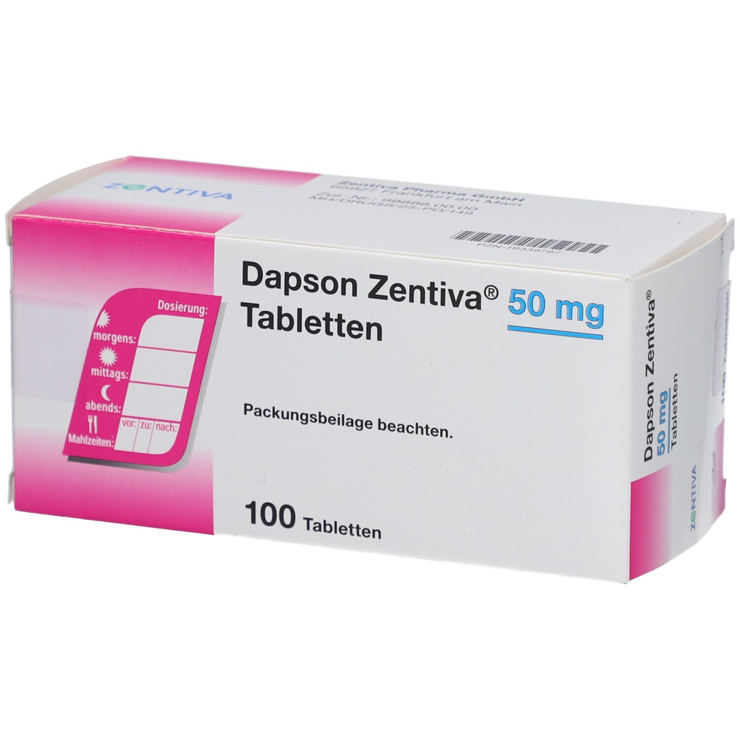DAPSON Zentiva 50 mg Tabletten