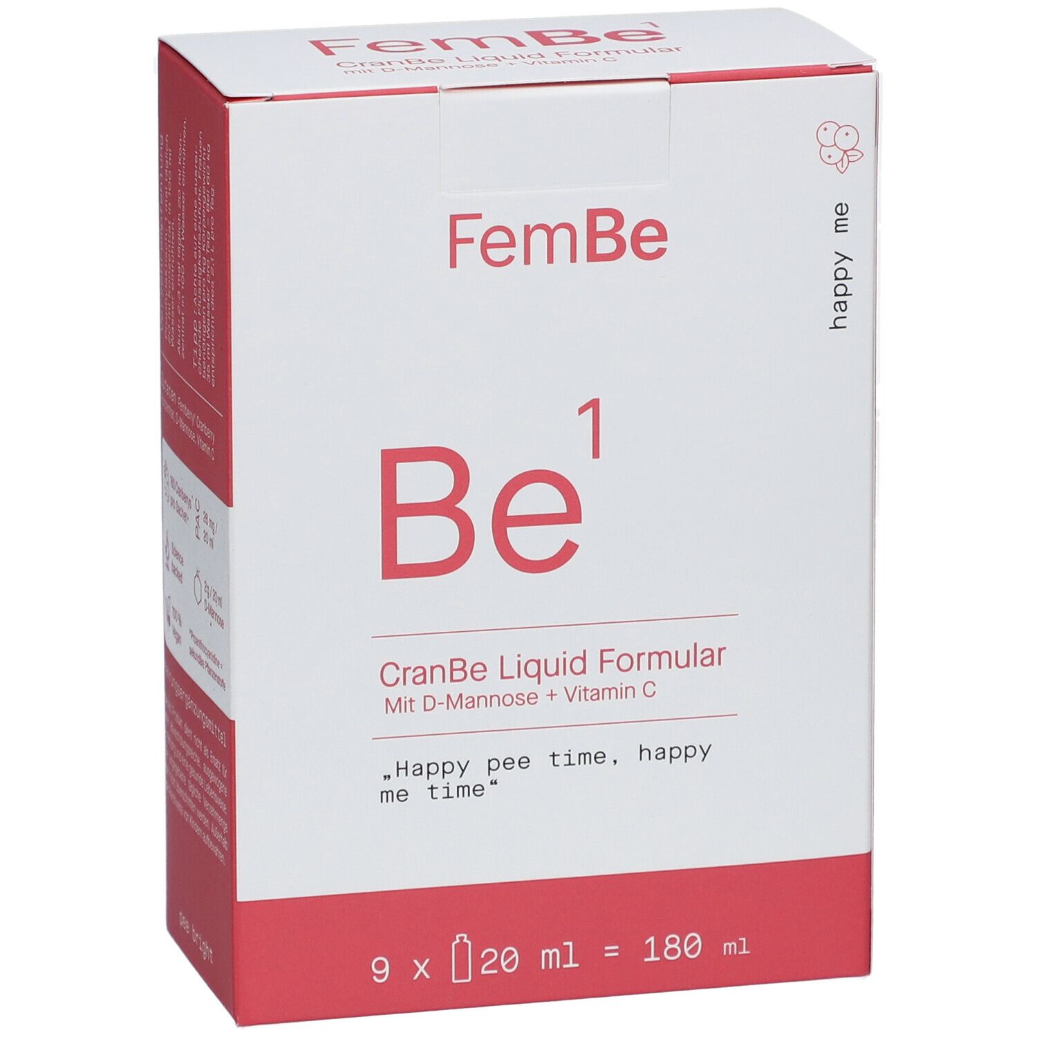 FemBe Be¹ CranBe Liquid Formular