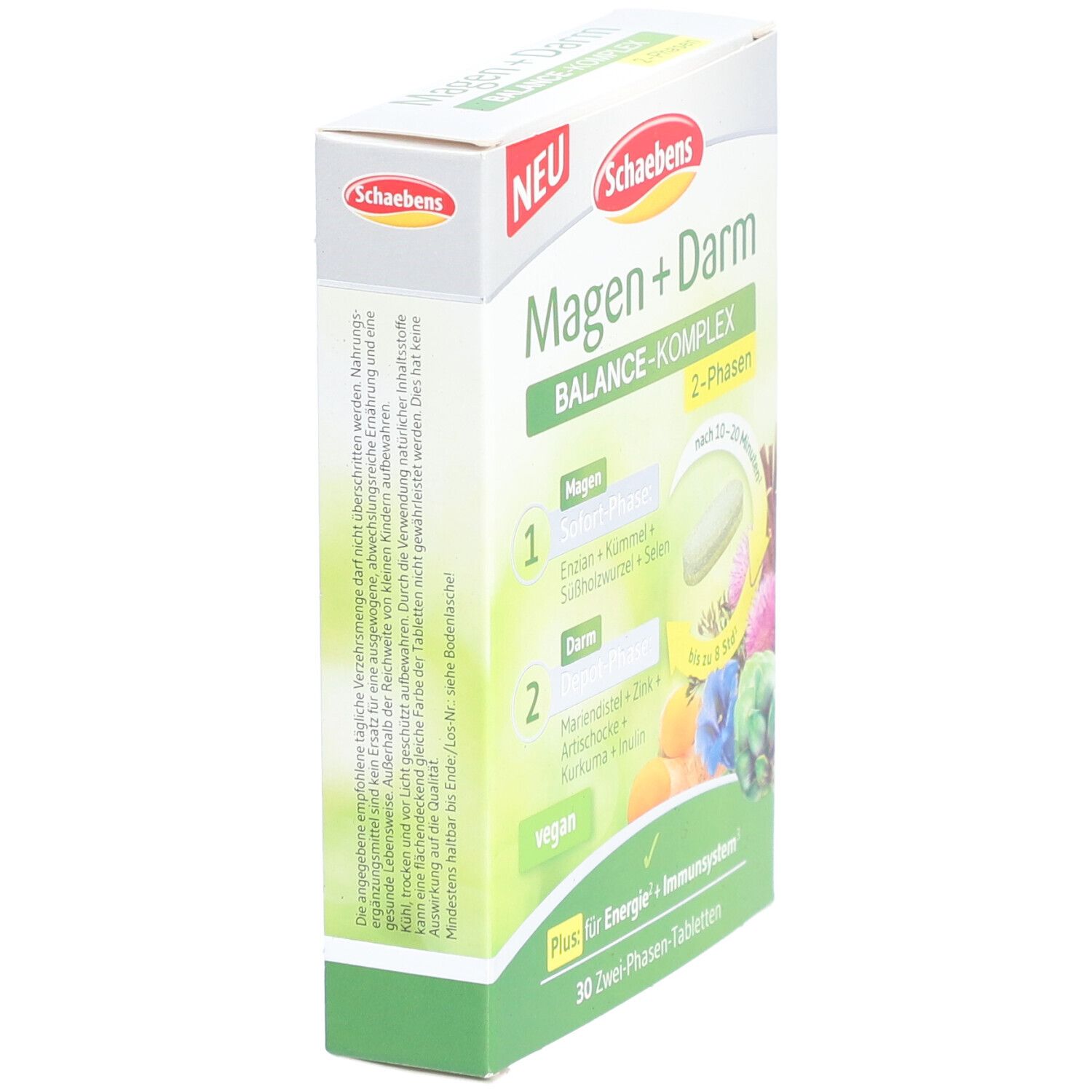 Schaebens Magen+Darm Balance Komplex Tabletten 30 St