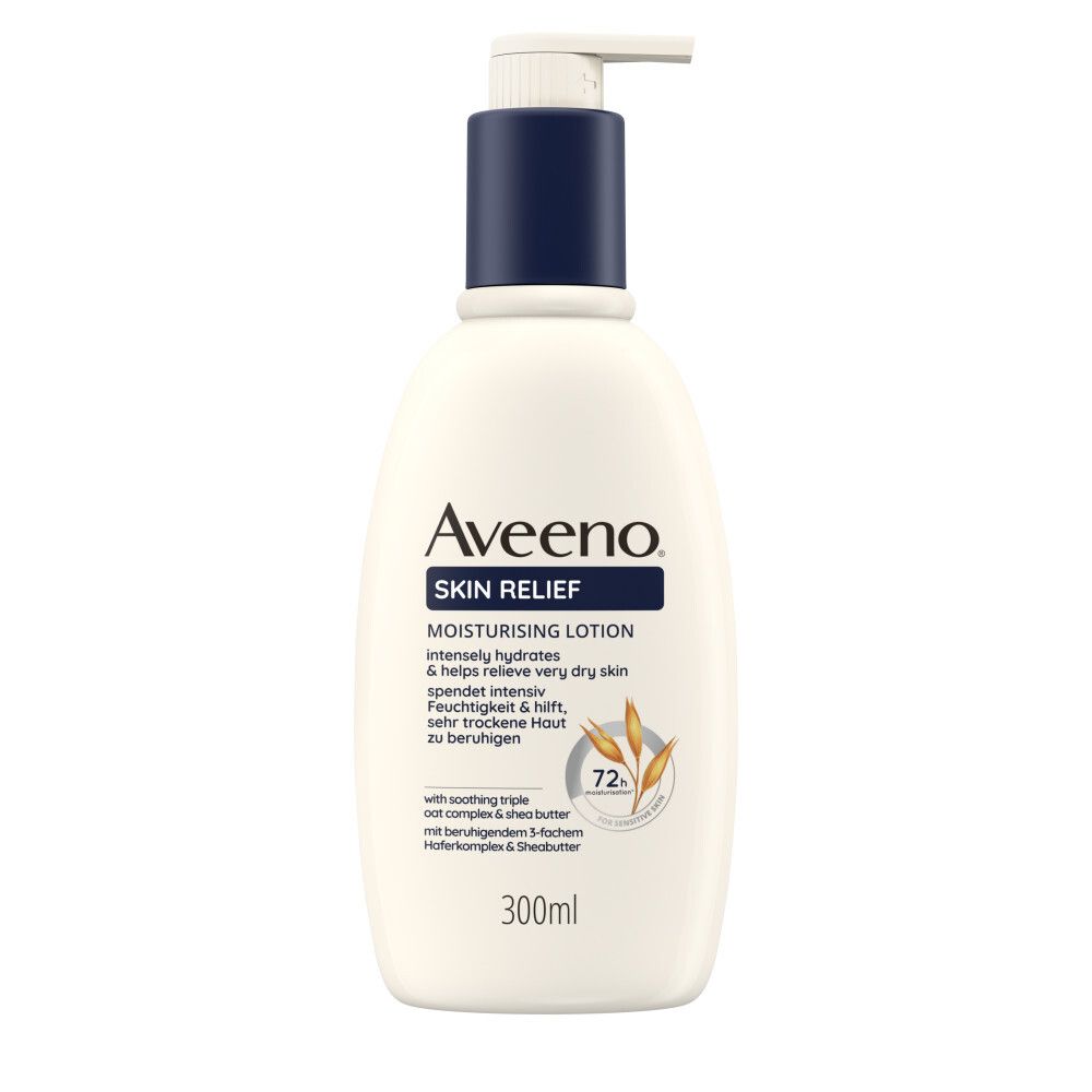 Aveeno® Skin Relief Bodylotion mit 3-fachem Haferkomplex für trockene Haut