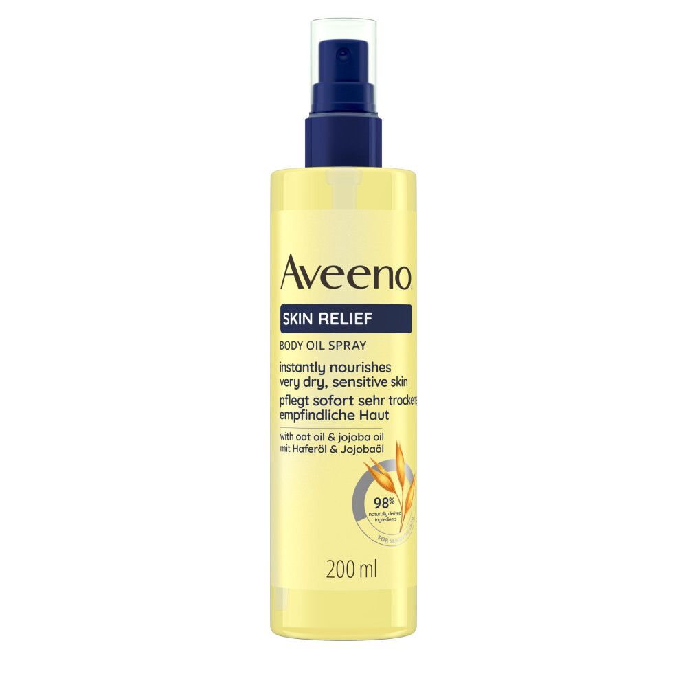 Aveeno® Skin Relief Körperöl-Spray mit Haferöl & Jojobaöl für trockene Haut