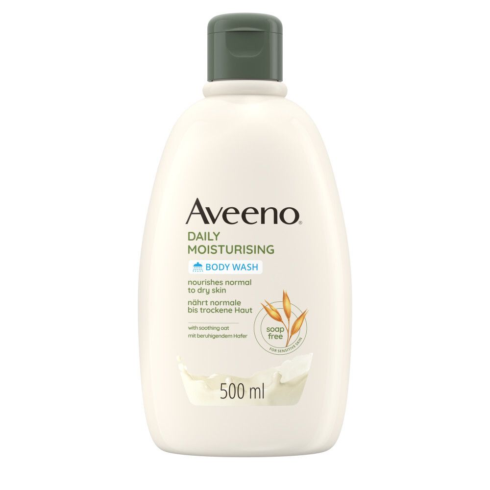 Aveeno® Daily Moisturising veganes Duschgel mit Hafer für empfindliche Haut