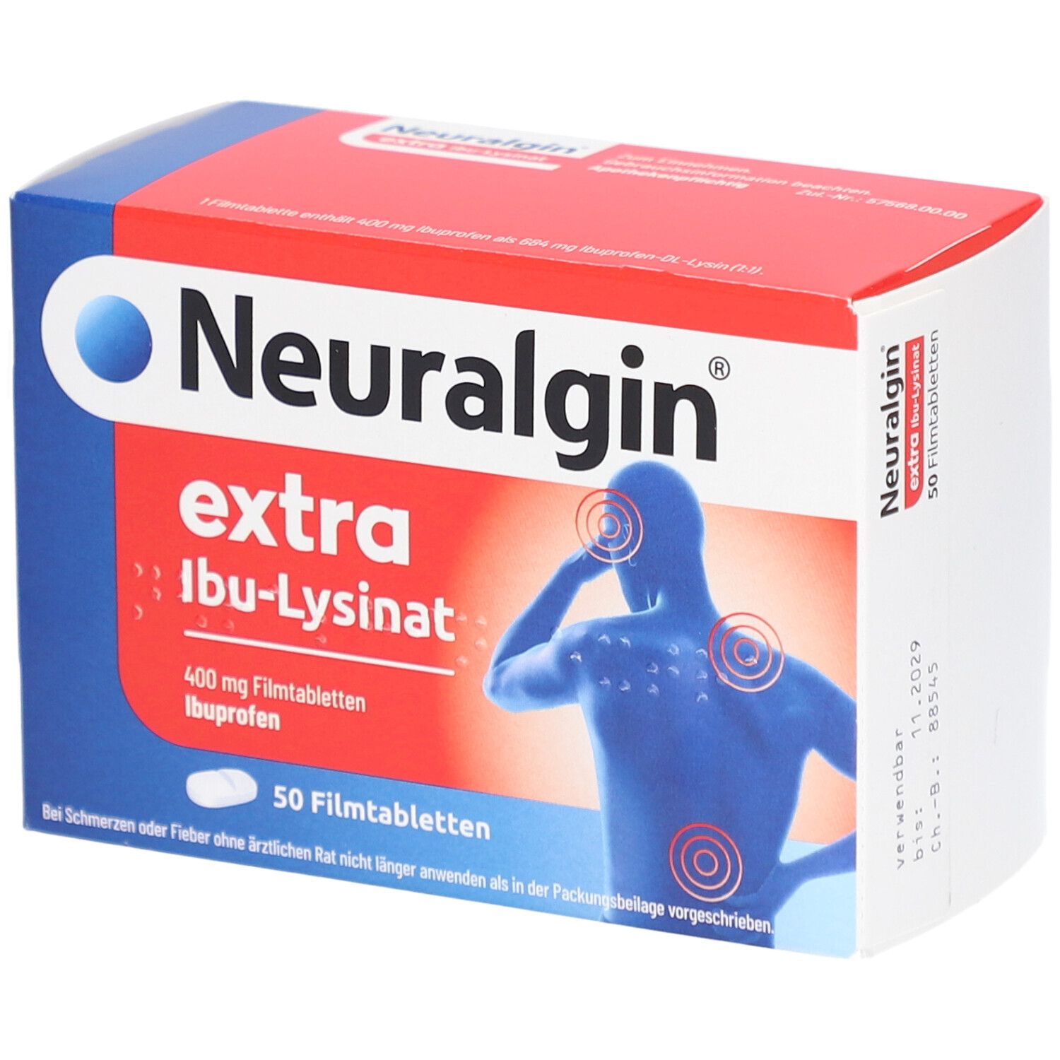 Neuralgin® extra Ibu Lysinat Filmtabletten