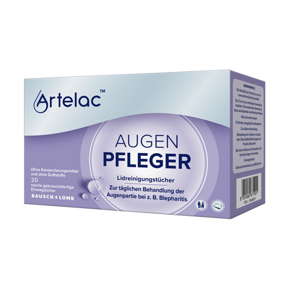 ARTELAC® Augenpfleger Lidreinigungstücher